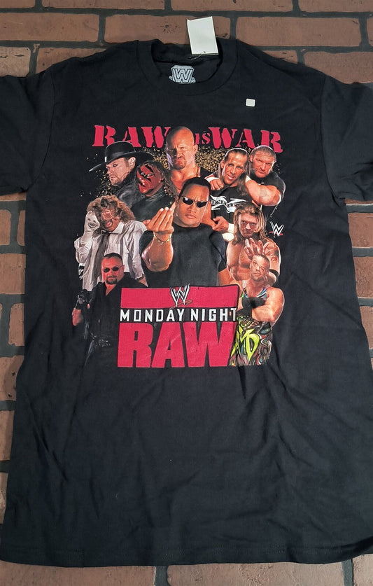 WWE MONDAY NIGHT RAW - Raw is War T-shirt ~Never Worn~ S