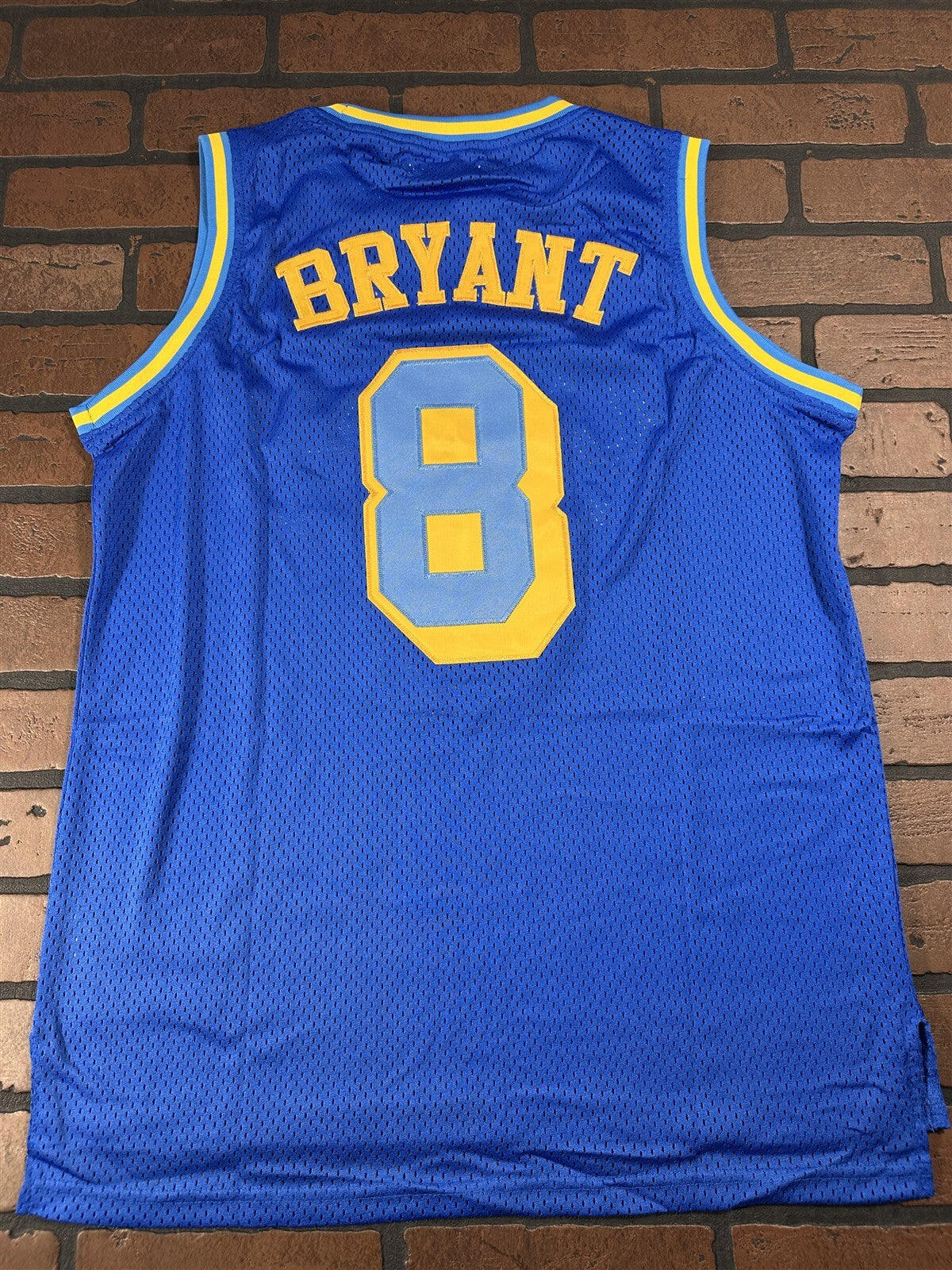CRENSHAW BRYANT #8 Headgear Classics Blue Basketball Jersey ~New~ M L XL 2XL