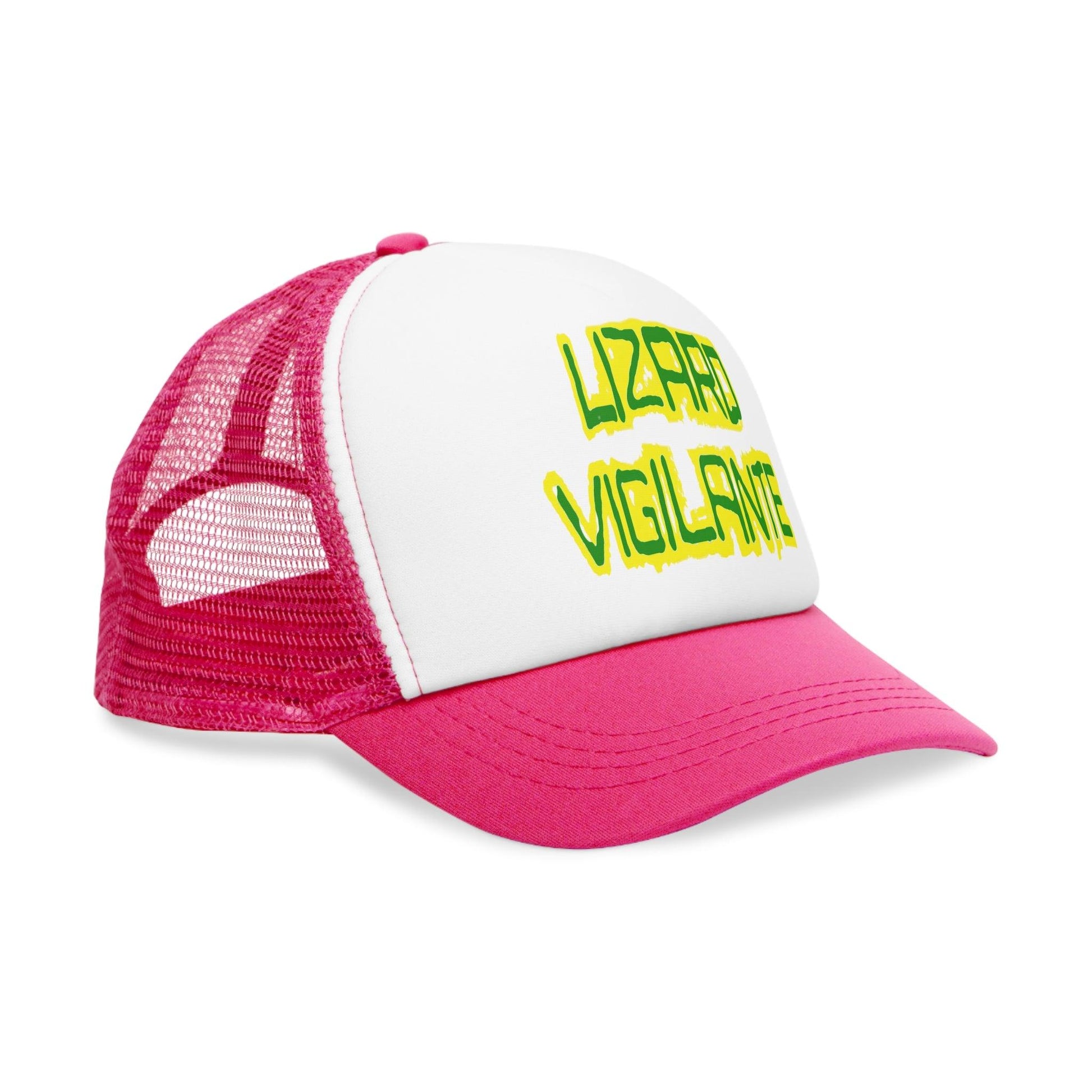 Lizard Vigilante Mesh Cap - Premium Hats from Printify - Just $14.99! Shop now at Lizard Vigilante