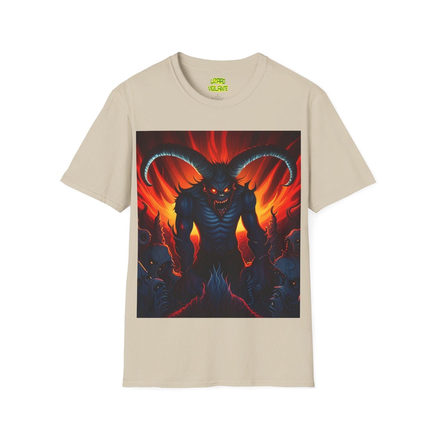 Horny Devil Unisex Softstyle T-Shirt - Lizard Vigilante