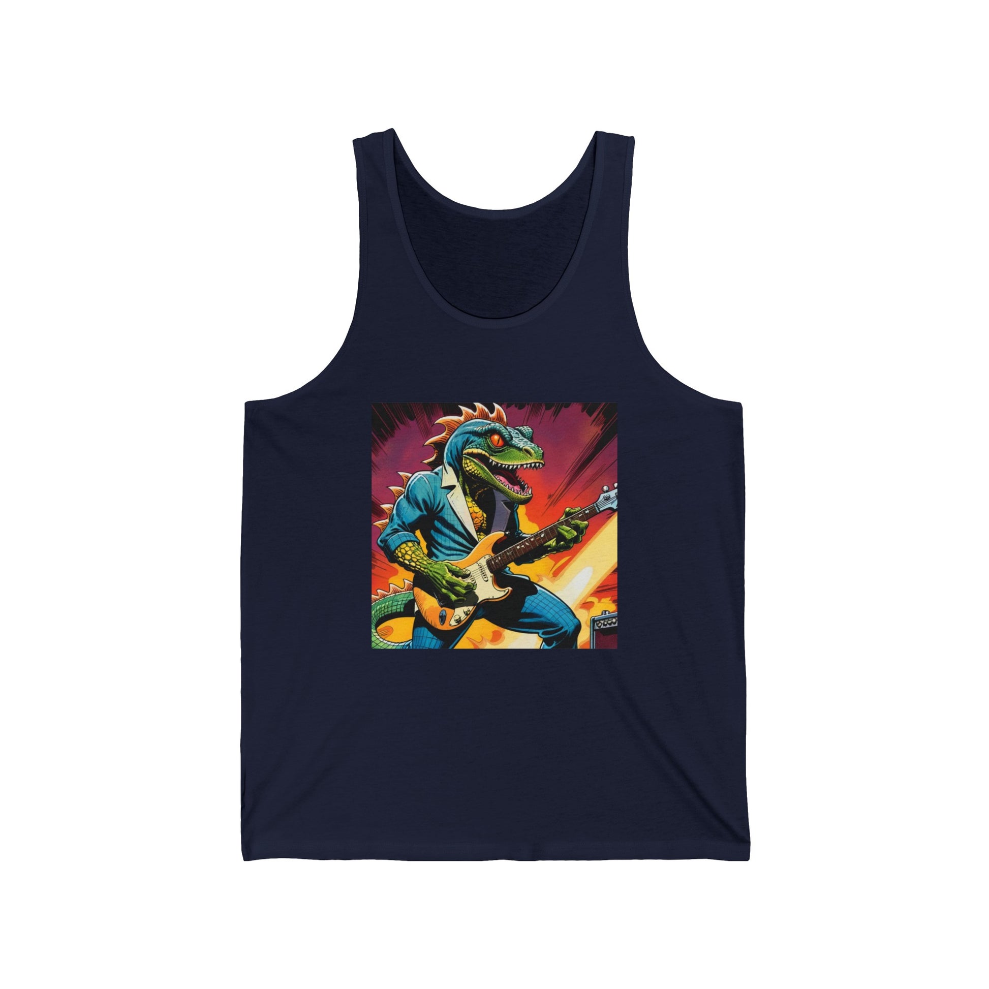 Lizard X. Vigilante Unisex Jersey Tank - Lizard Vigilante