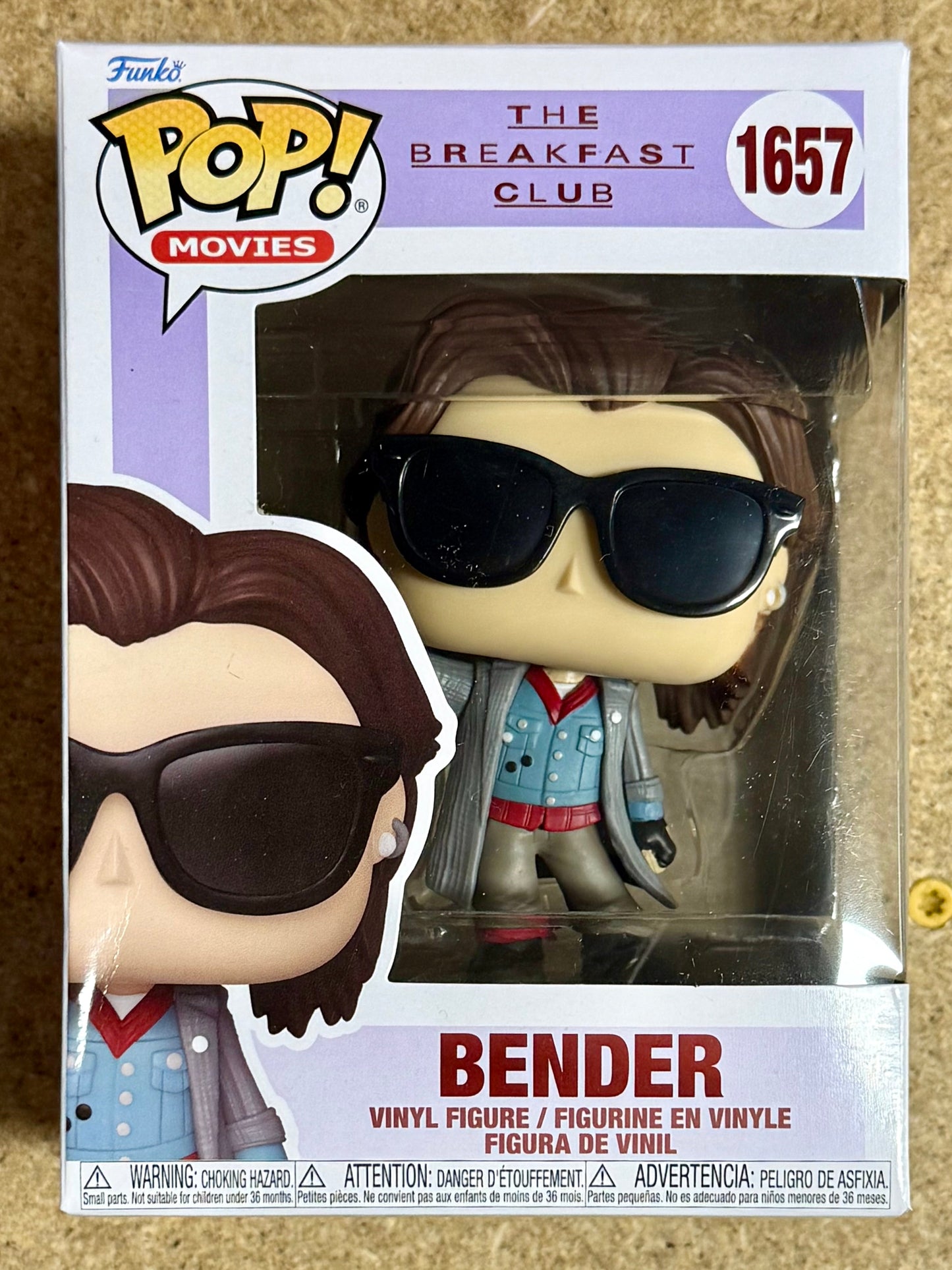 Funko Pop! Movies John Bender #1657 The Breakfast Club 2024 Judd Nelson