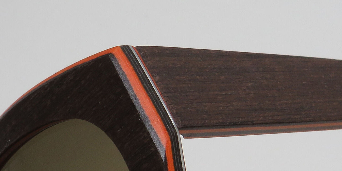 Gold & Wood Alifa Sunglasses