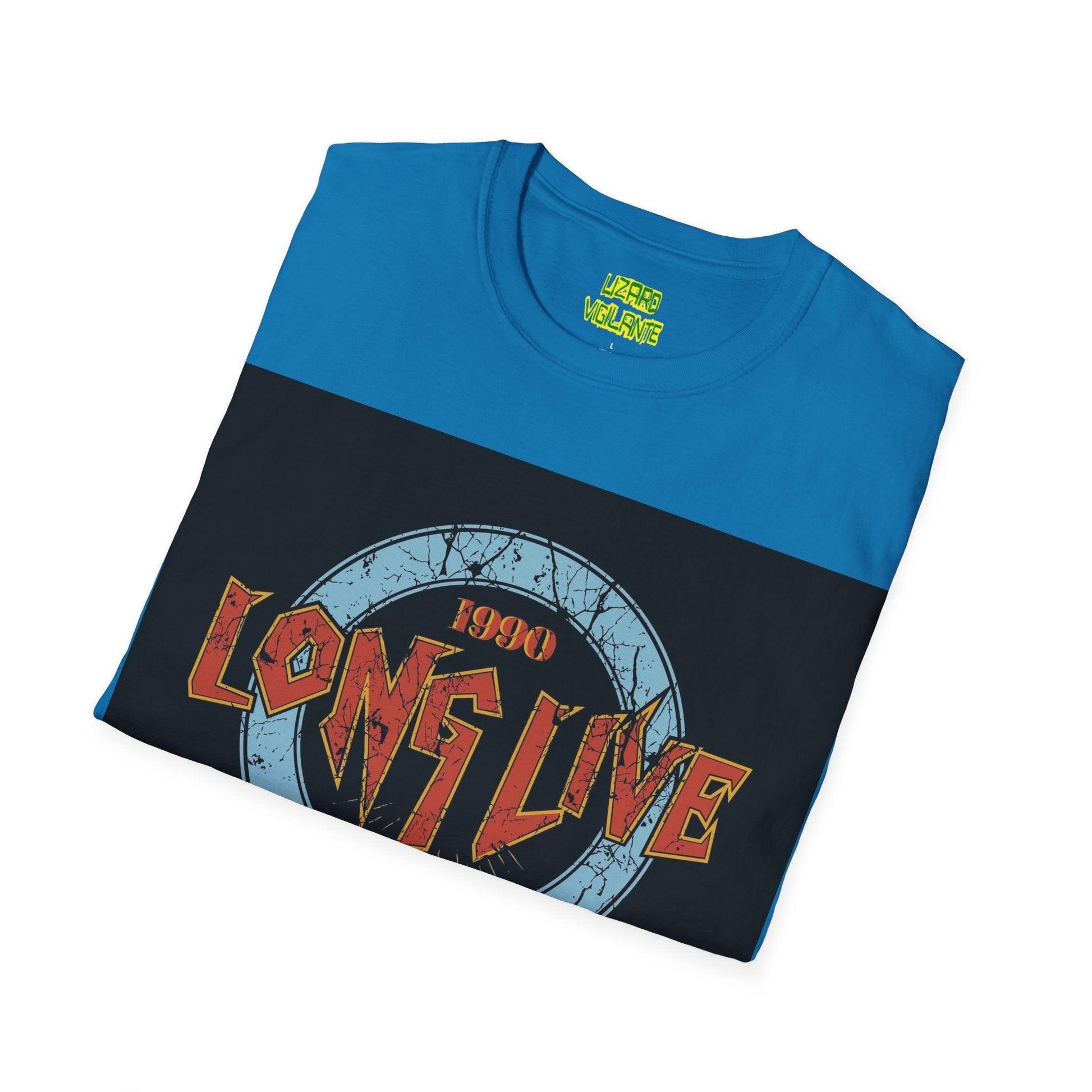 Long Live Rock And Roll Unisex Softstyle T-Shirt - Lizard Vigilante