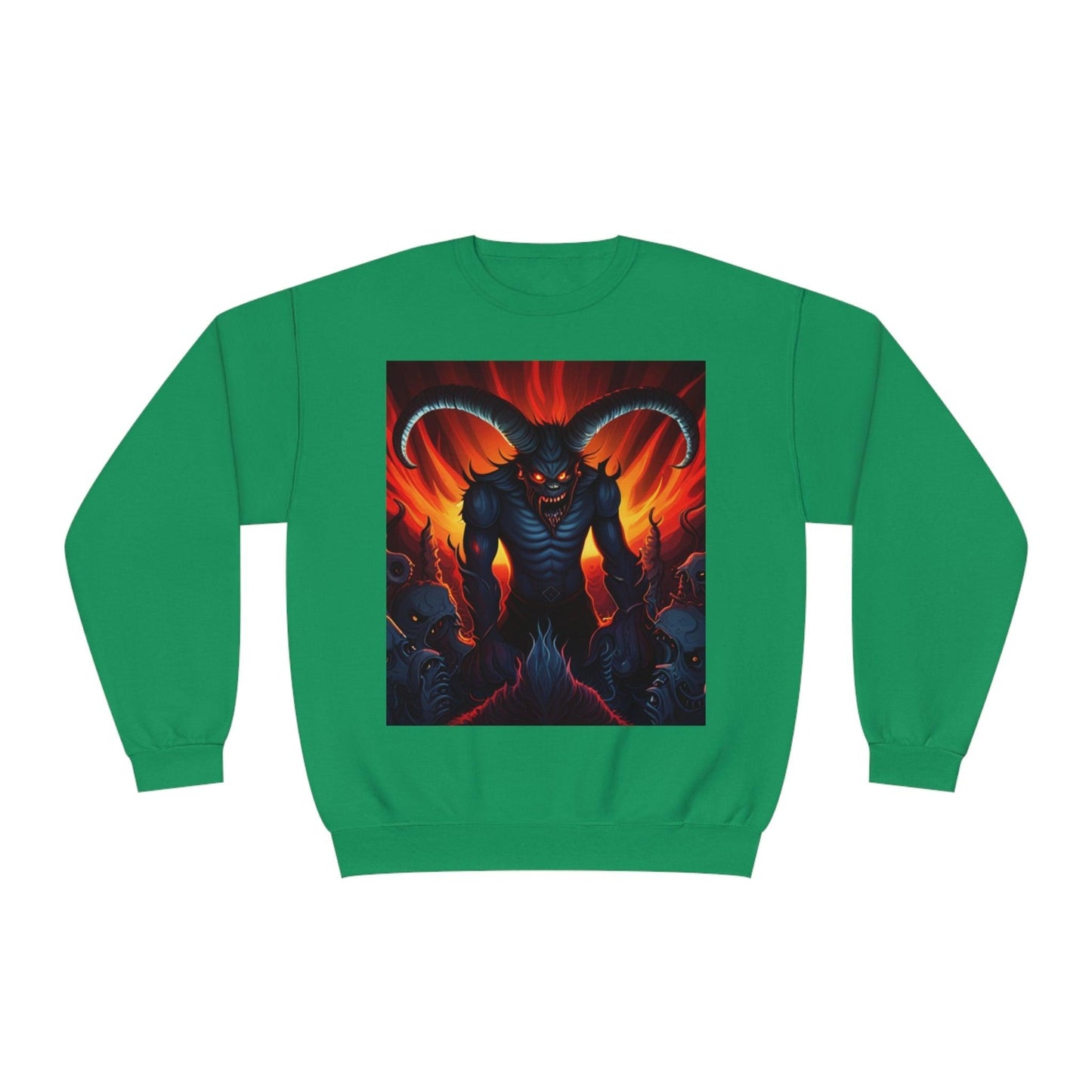 Horny Devil Unisex NuBlend® Crewneck Sweatshirt - Lizard Vigilante