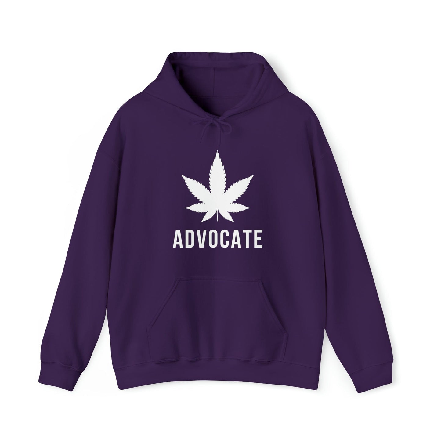 Bold Cannabis Advocate Marijuana Leaf Weed Hoodie