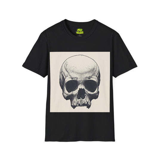 Skull No Jawbone Unisex Softstyle T-Shirt - Lizard Vigilante