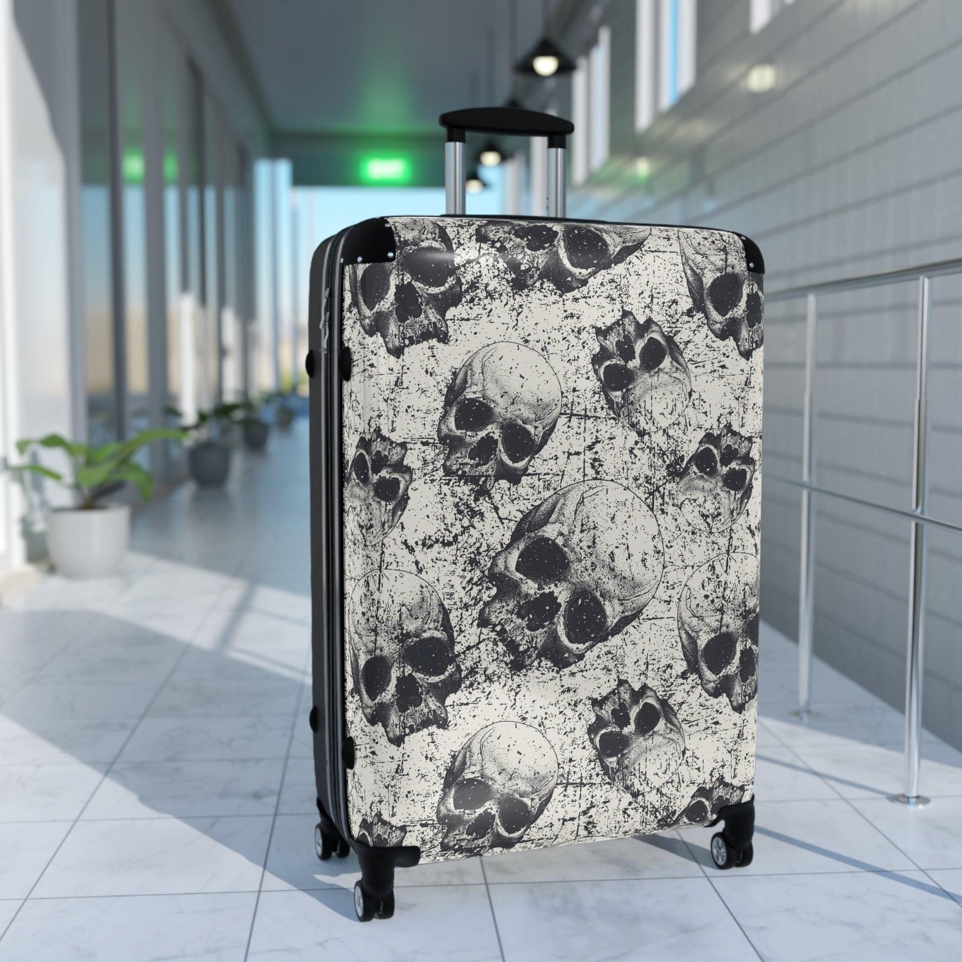 Ancient Skulls Suitcase - Premium Bags from Printify - Just $162.61! Shop now at Lizard Vigilante