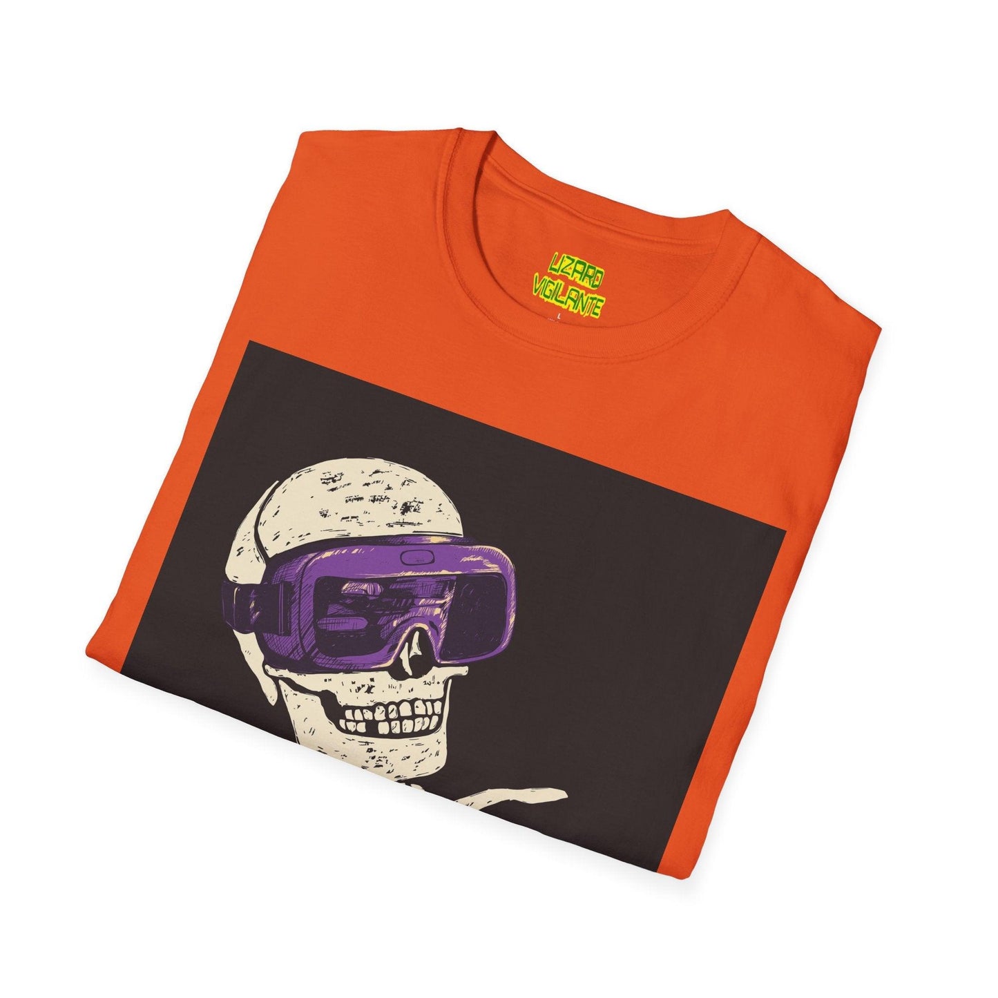 VR Skel Unisex Softstyle T-Shirt - Lizard Vigilante