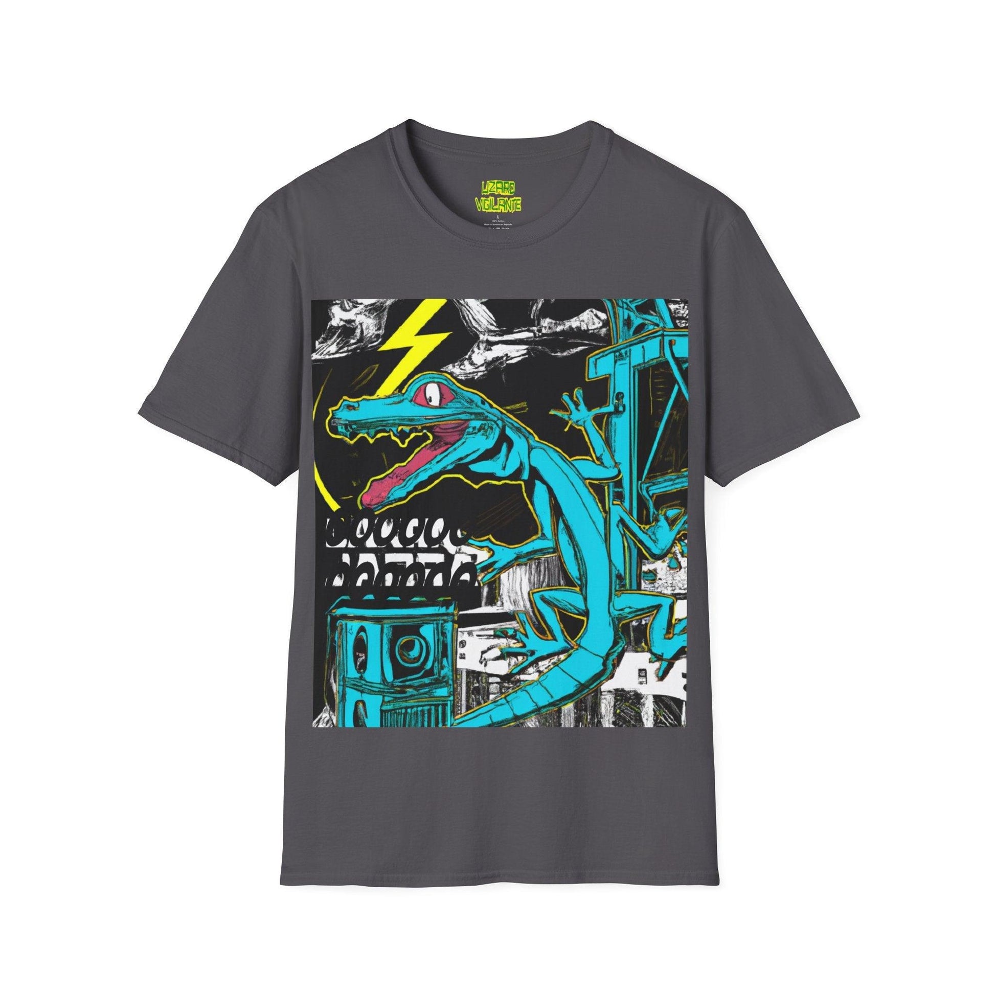 Lizard Vigilante Cens Unisex Softstyle T-Shirt - Lizard Vigilante