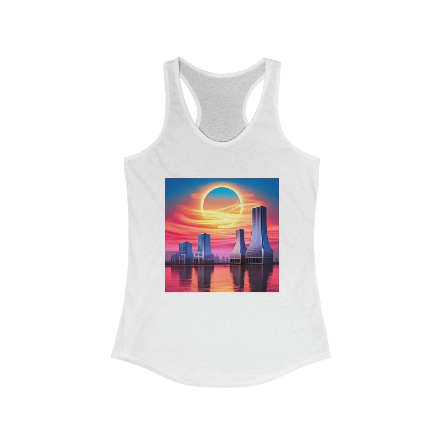 WhereCity Women's Ideal Racerback Tank - Lizard Vigilante