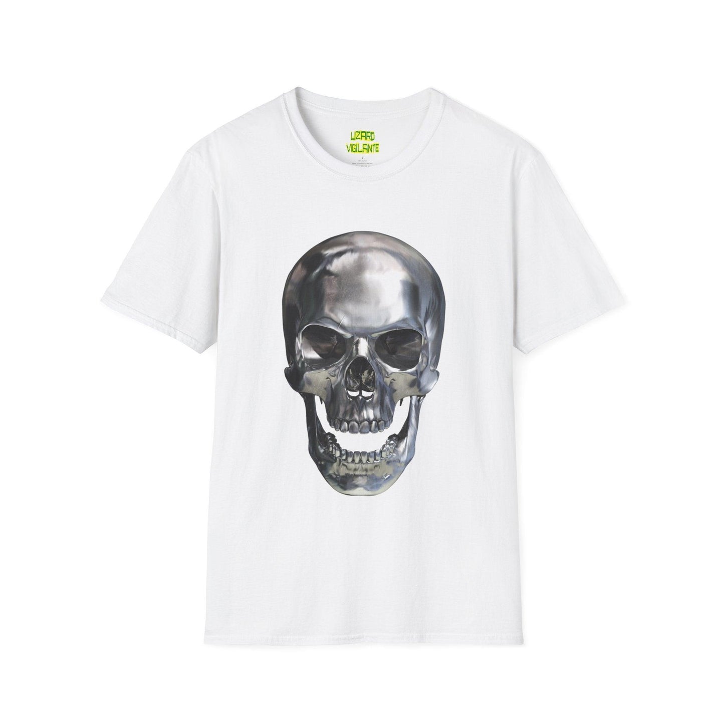 Shining Skull Unisex Softstyle T-Shirt - Lizard Vigilante