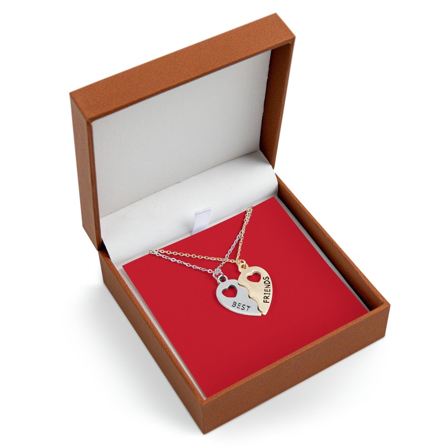 BFF Half Heart Necklace Set - Lizard Vigilante