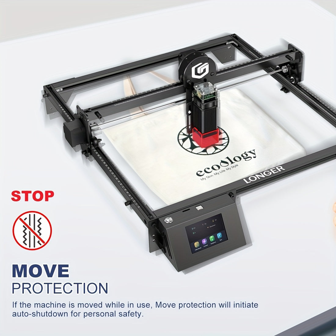 LONGER RAY5 5W Laser Engraver Machine – Quick Focus, Wi-Fi Control, High-Precision Compact Design for DIY Projects - Premium engraving machine from Lizard Vigilante - Just $269.99! Shop now at Lizard Vigilante