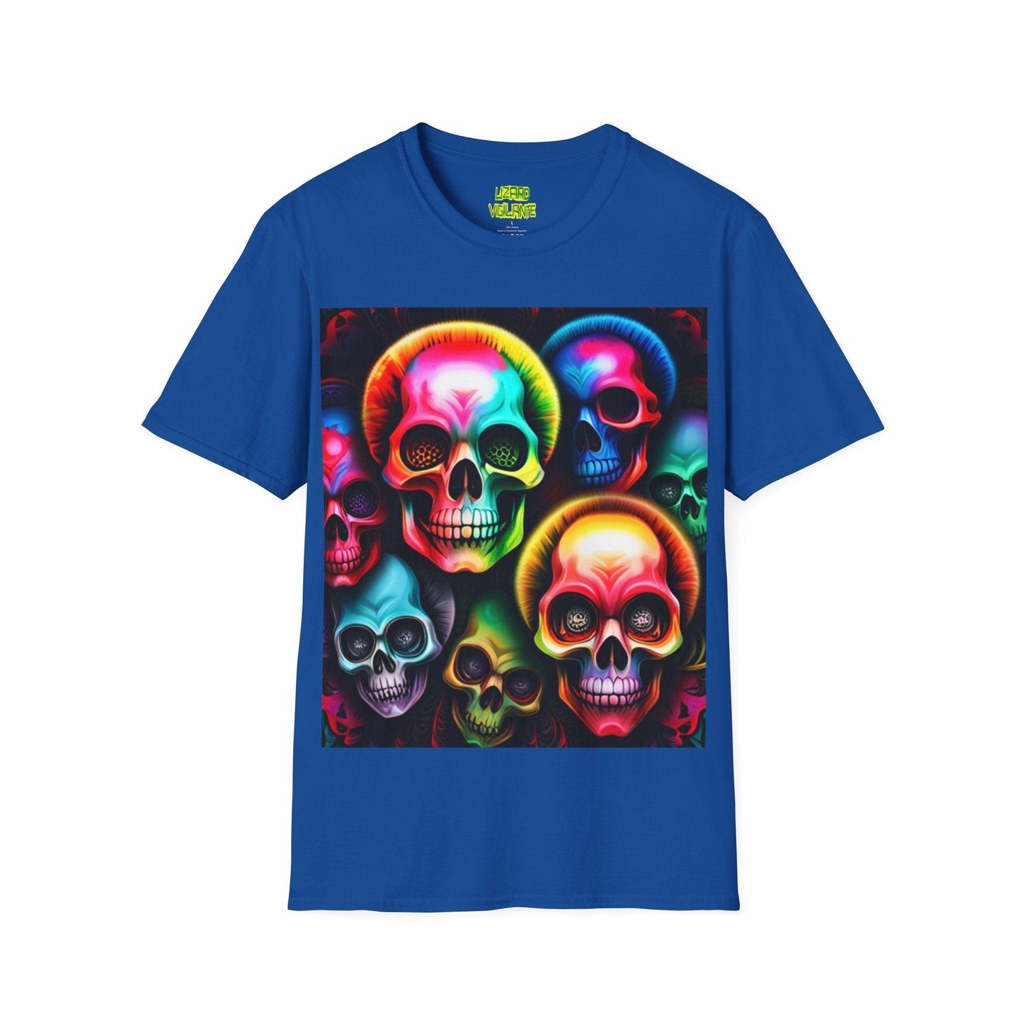 Pile Of Beautiful Skullers Unisex Softstyle T-Shirt - Lizard Vigilante