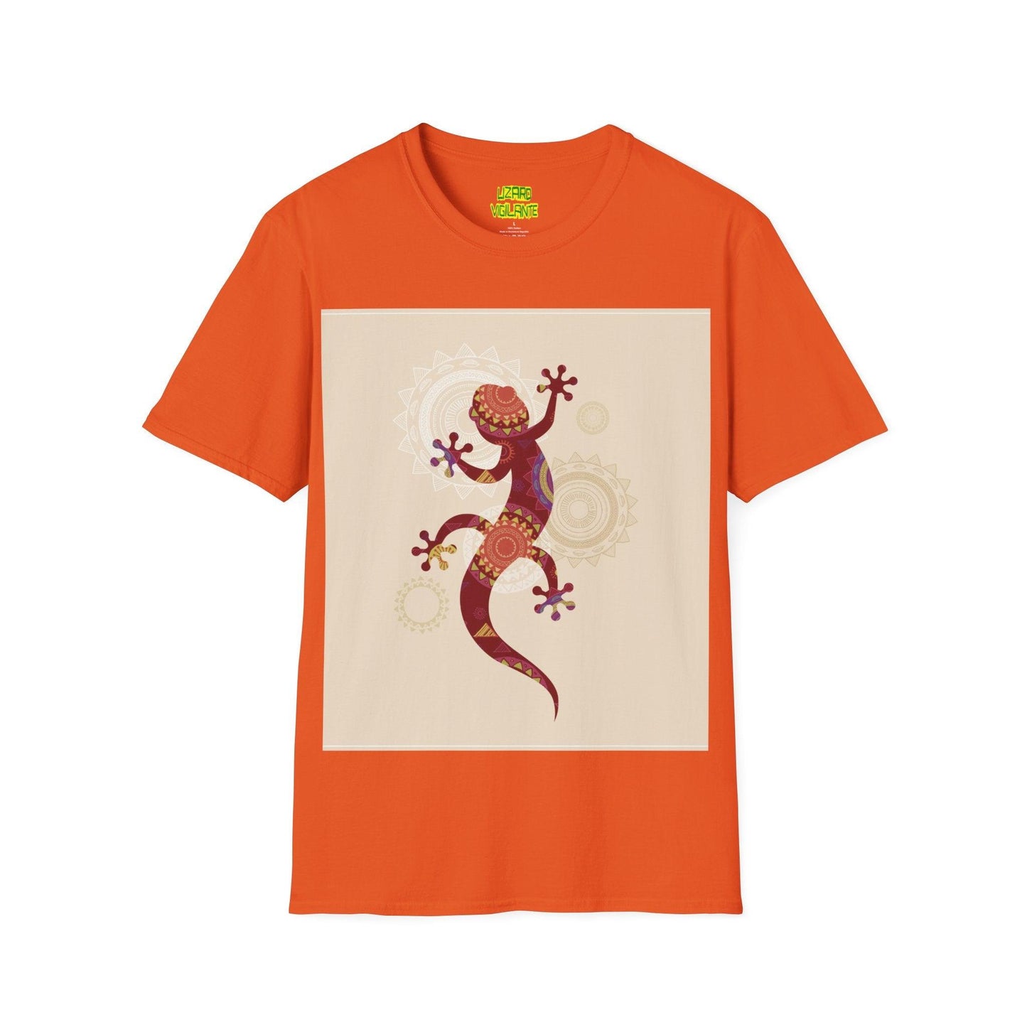 Lizard SW Tribal Graphic Unisex Softstyle T-Shirt - Premium T-Shirt from Printify - Just $34.69! Shop now at Lizard Vigilante