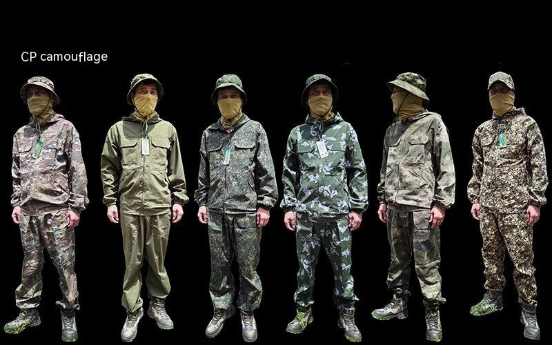 Russian Military Fans Battle Suit Summer Camouflage