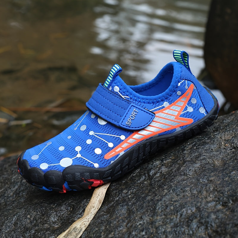 Unisex Kid's Bare Water Socks, Breathable Quick Dry Non Slip For Boy's & Girl's Summer Beach Walking/Pool Swimming/Outdoor Activities