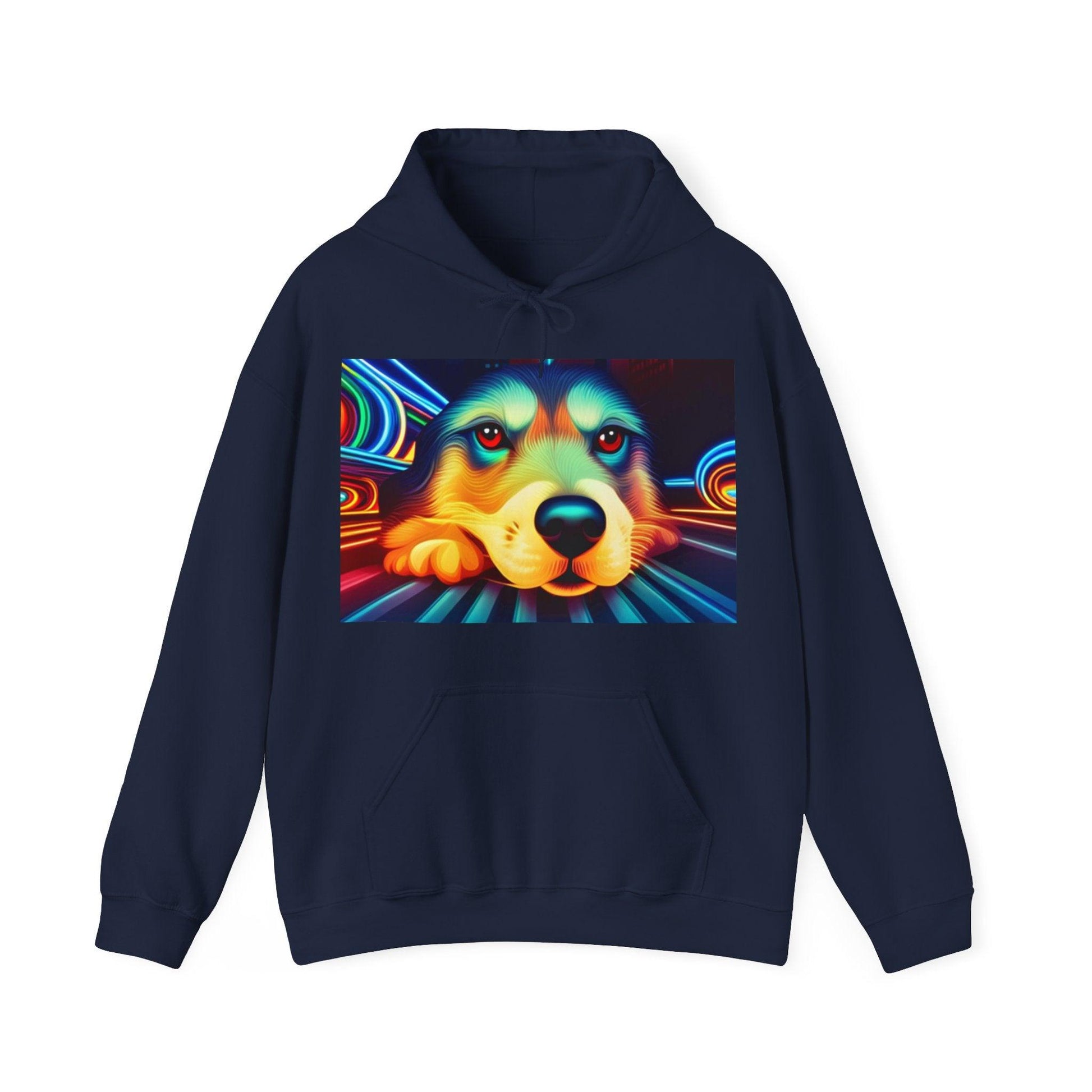 The Dog Album Unisex Heavy Blend™ Hooded Sweatshirt - Lizard Vigilante