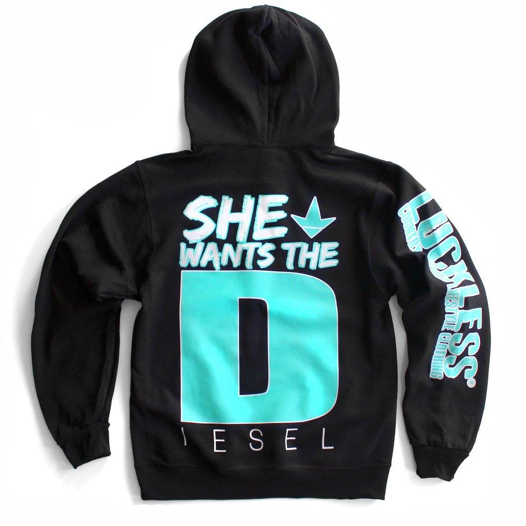 She Wants the Diesel Hoodie