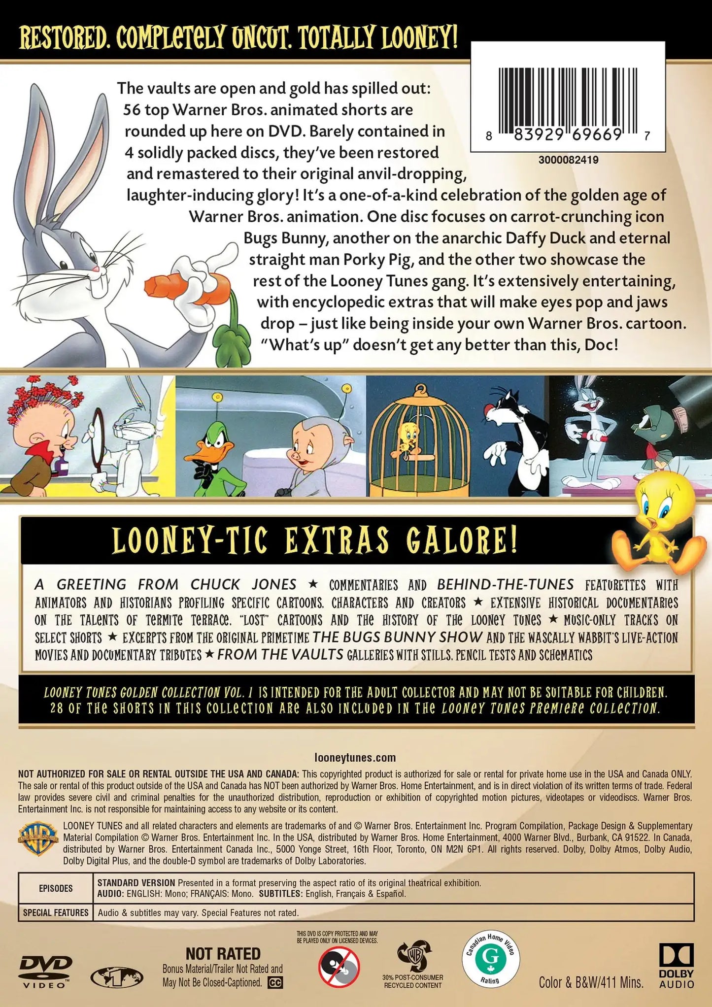 Looney Tunes: Golden Collection: Volume One (DVD)