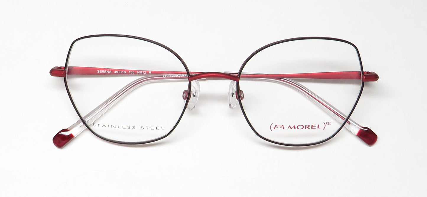 Morel Red Serena 90017c Eyeglasses