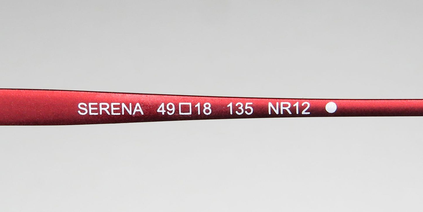 Morel Red Serena 90017c Eyeglasses