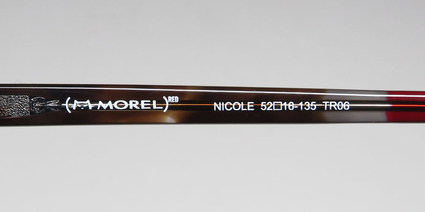 Morel Red Nicole 90038c Eyeglasses