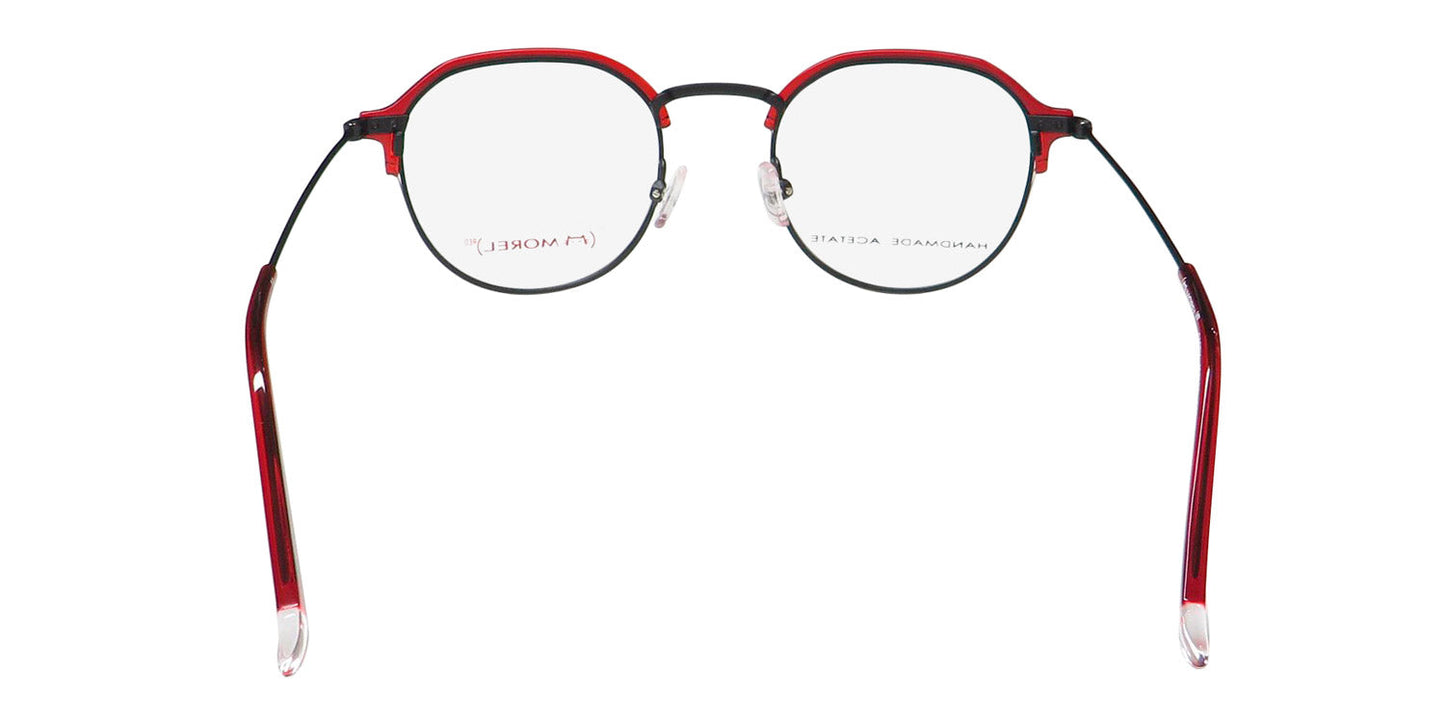 Morel Red Casey 90015c Eyeglasses