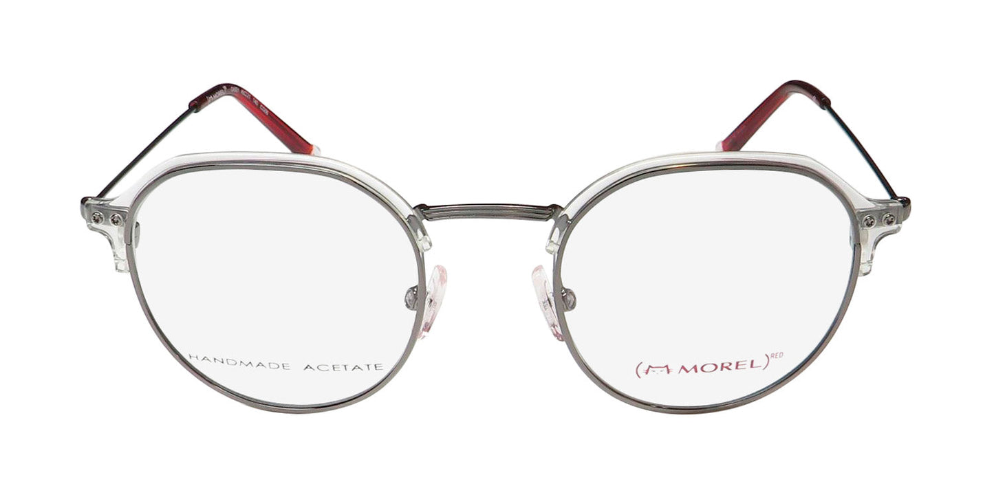Morel Red Casey 90015c Eyeglasses