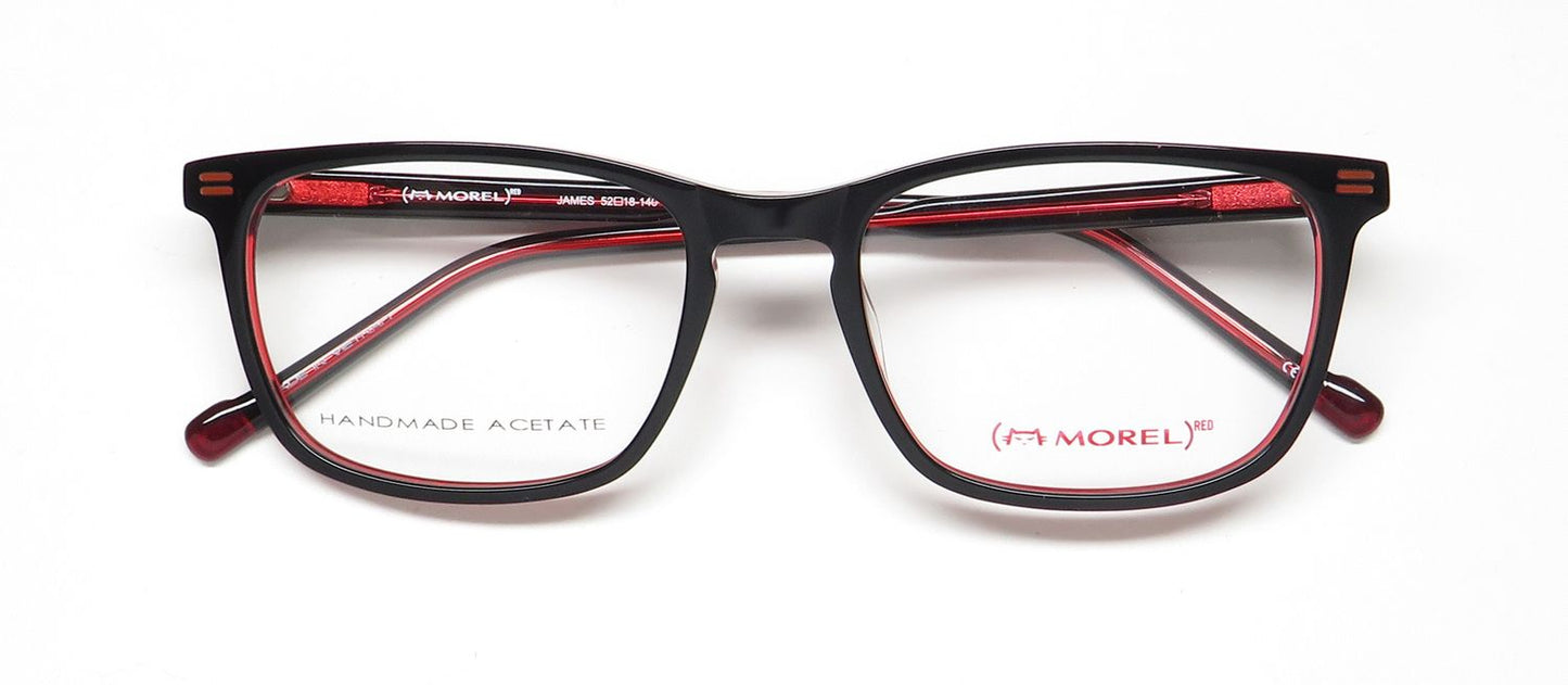 Morel Red James 90036c Eyeglasses