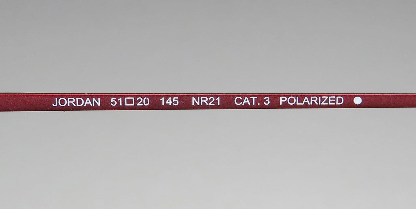 Morel Red Jordan 90022c Sunglasses