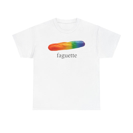Faguette Funny Shirt – LGBTQ+ Humor Graphic Tee for Gay Men & Women