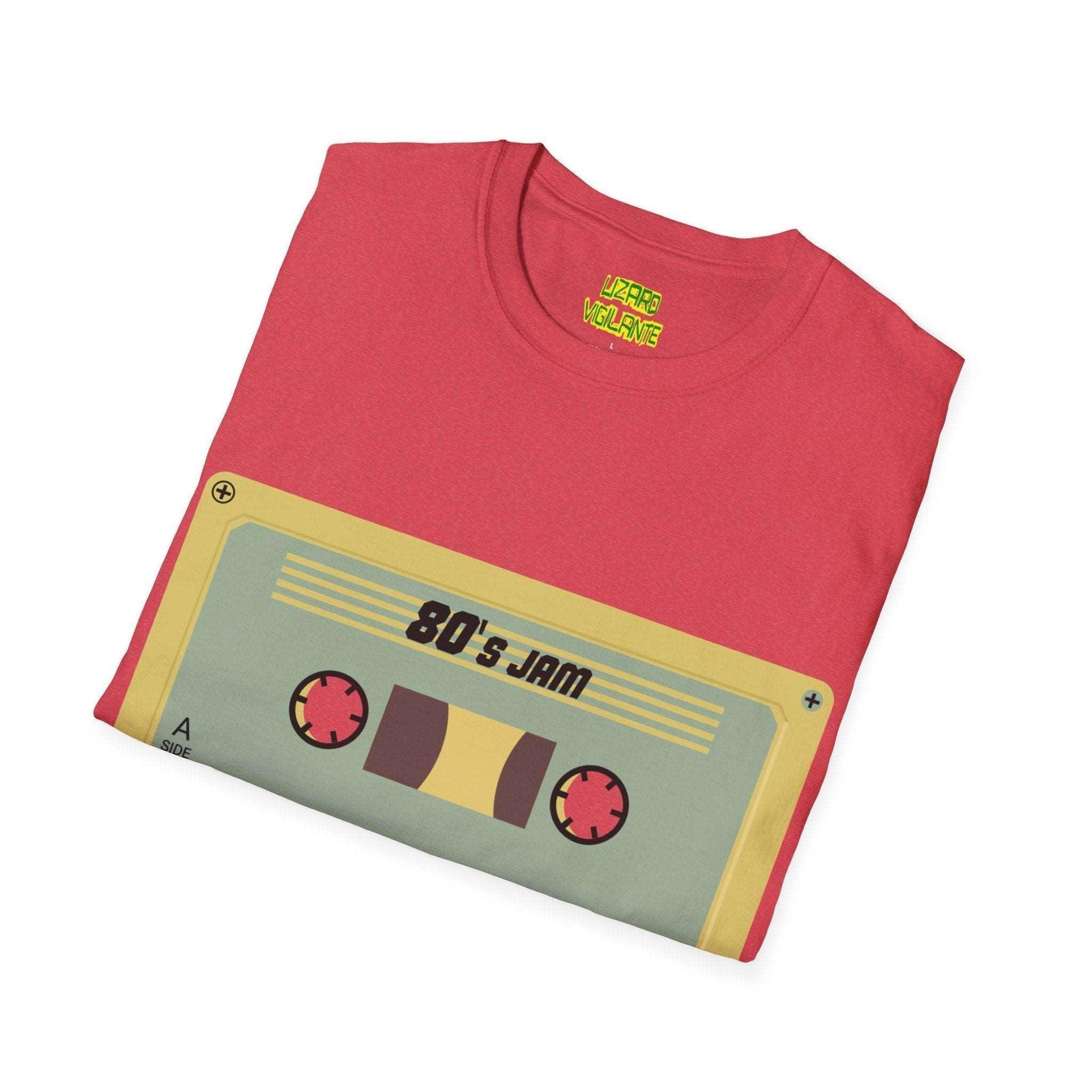 80's Jam Unisex Softstyle T-Shirt - Lizard Vigilante