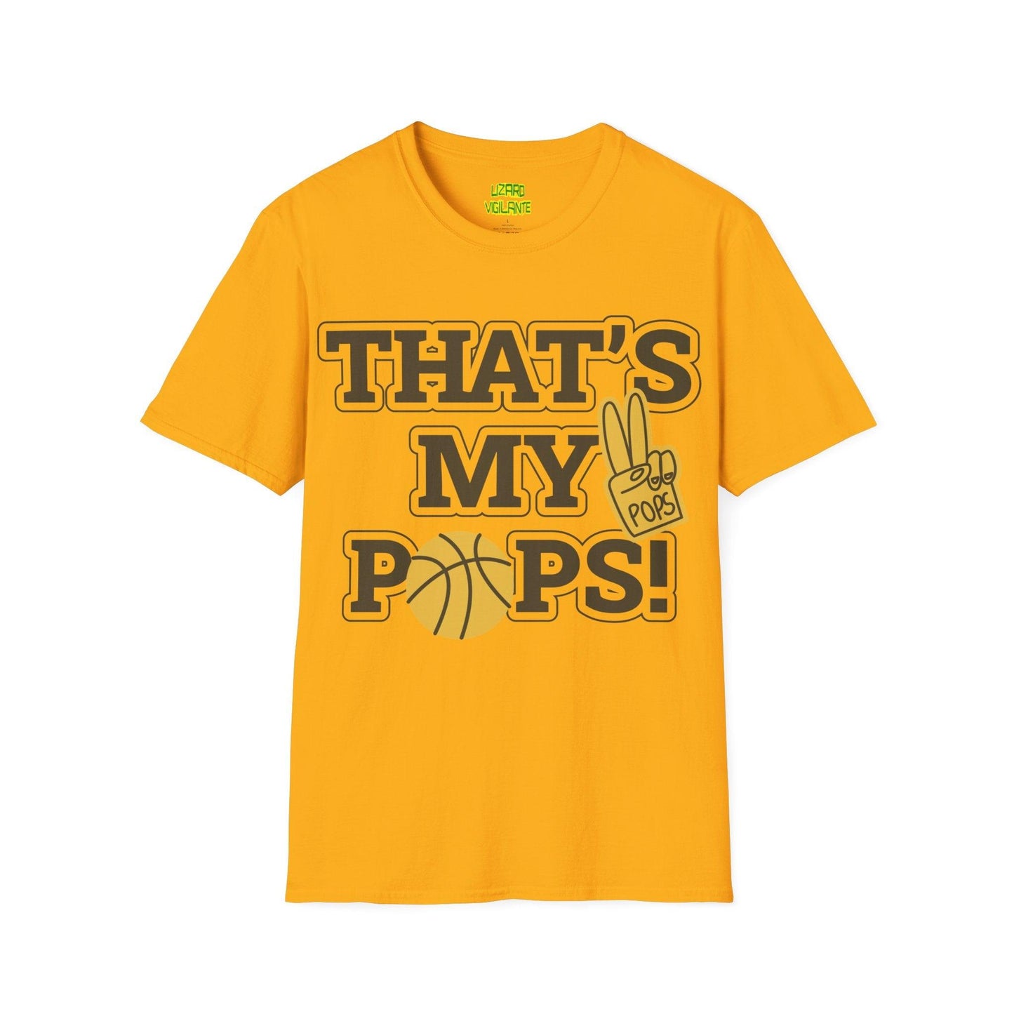 That's My Pops Unisex Softstyle T-Shirt - Lizard Vigilante