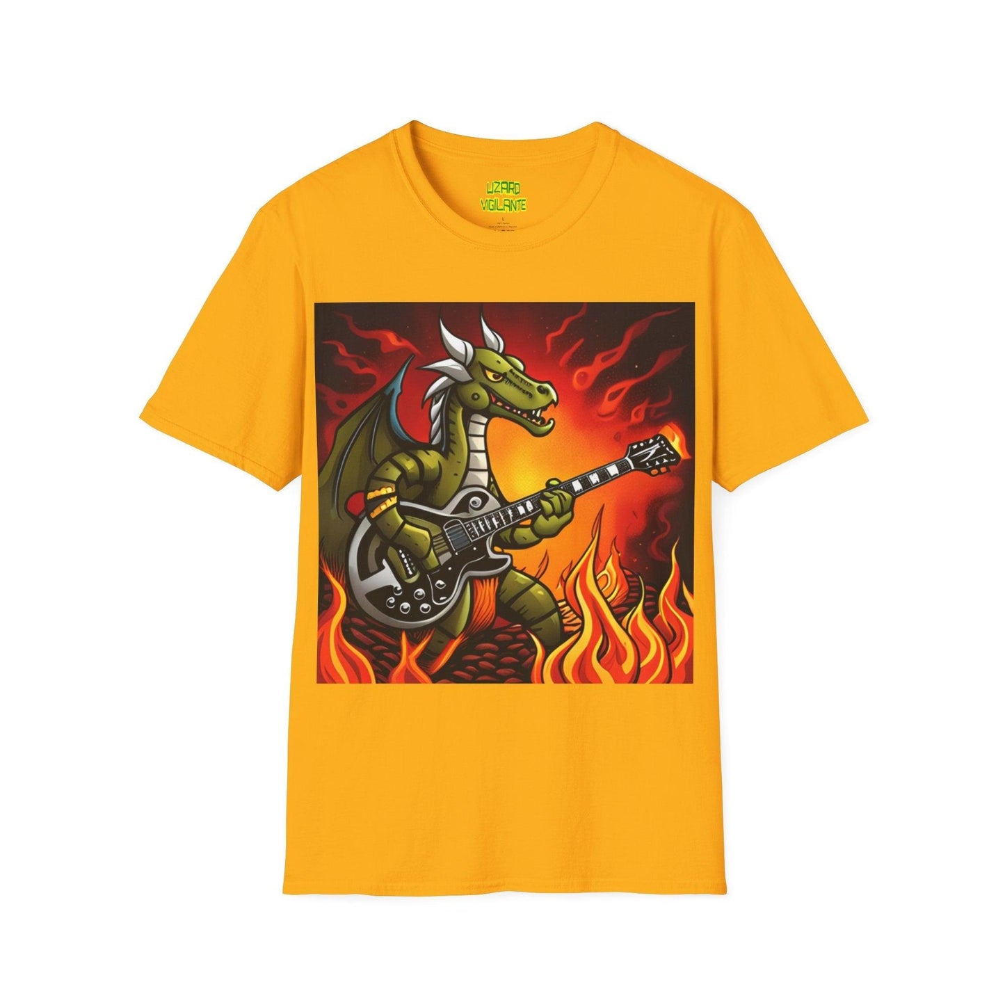 Draggin Solo Unisex Softstyle T-Shirt - Lizard Vigilante