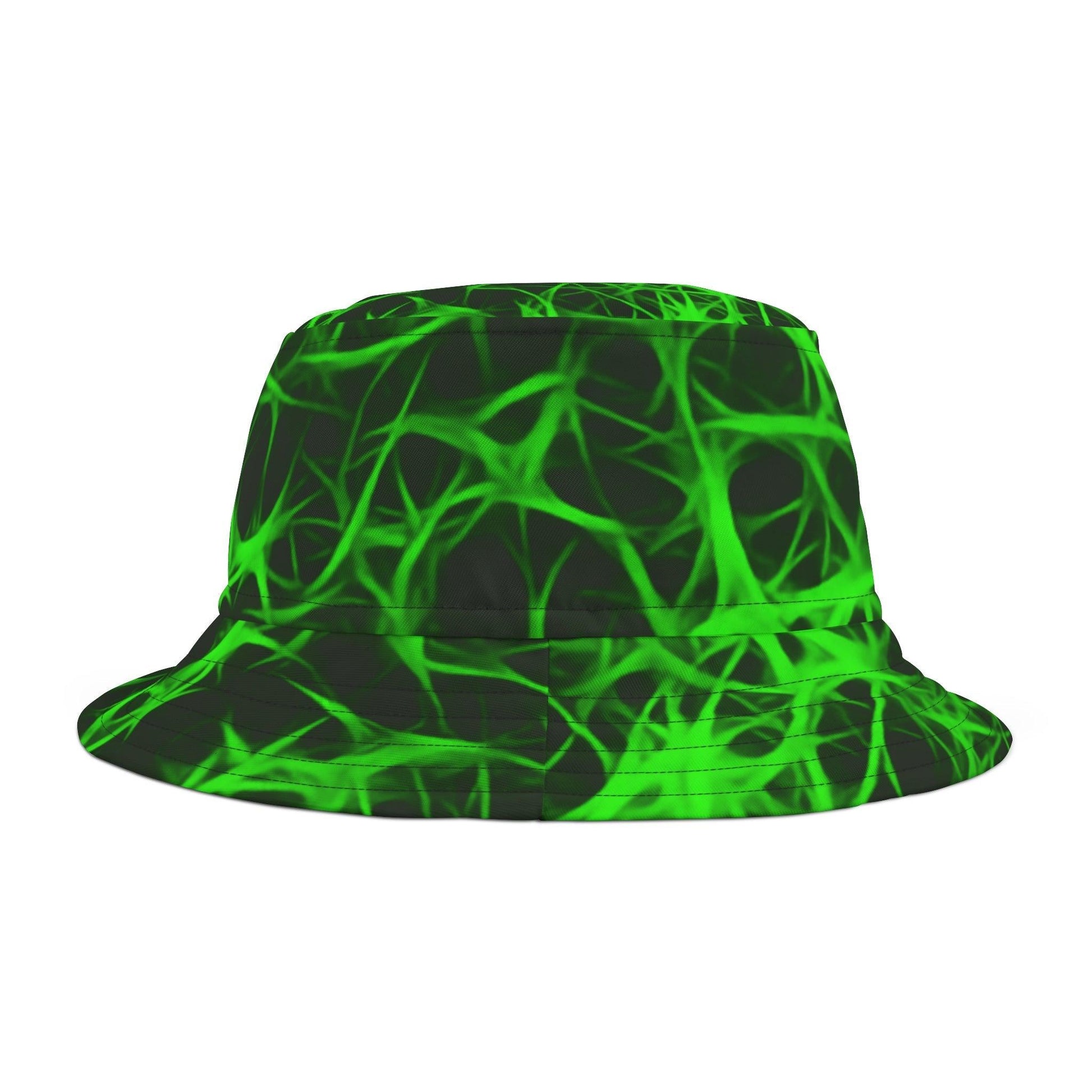 Nuclear Green Charged Bucket Hat - Lizard Vigilante