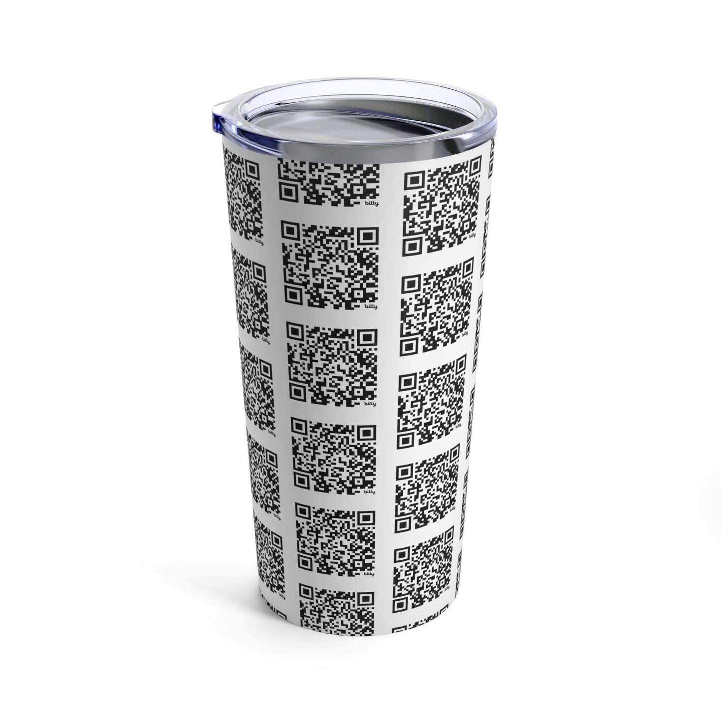 LizardVigilante.com bit.ly QR Code Tumbler 20oz - Lizard Vigilante