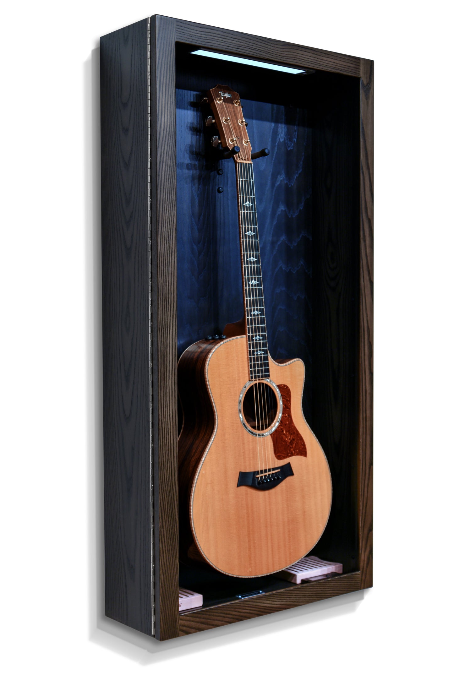 ClimaCase Rectangle Humidor - Northern White Ash with Ebony Stain