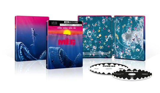 The Meg - Steelbook (4K Ultra HD + Blu-ray + Digital)