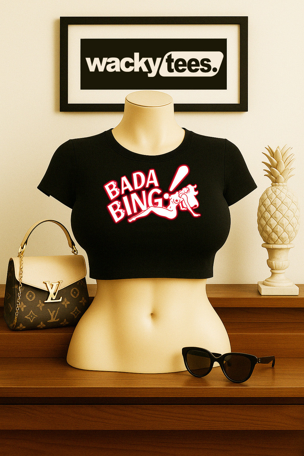 Bada Bing Gentlemens Club Graphic Tee Shirt