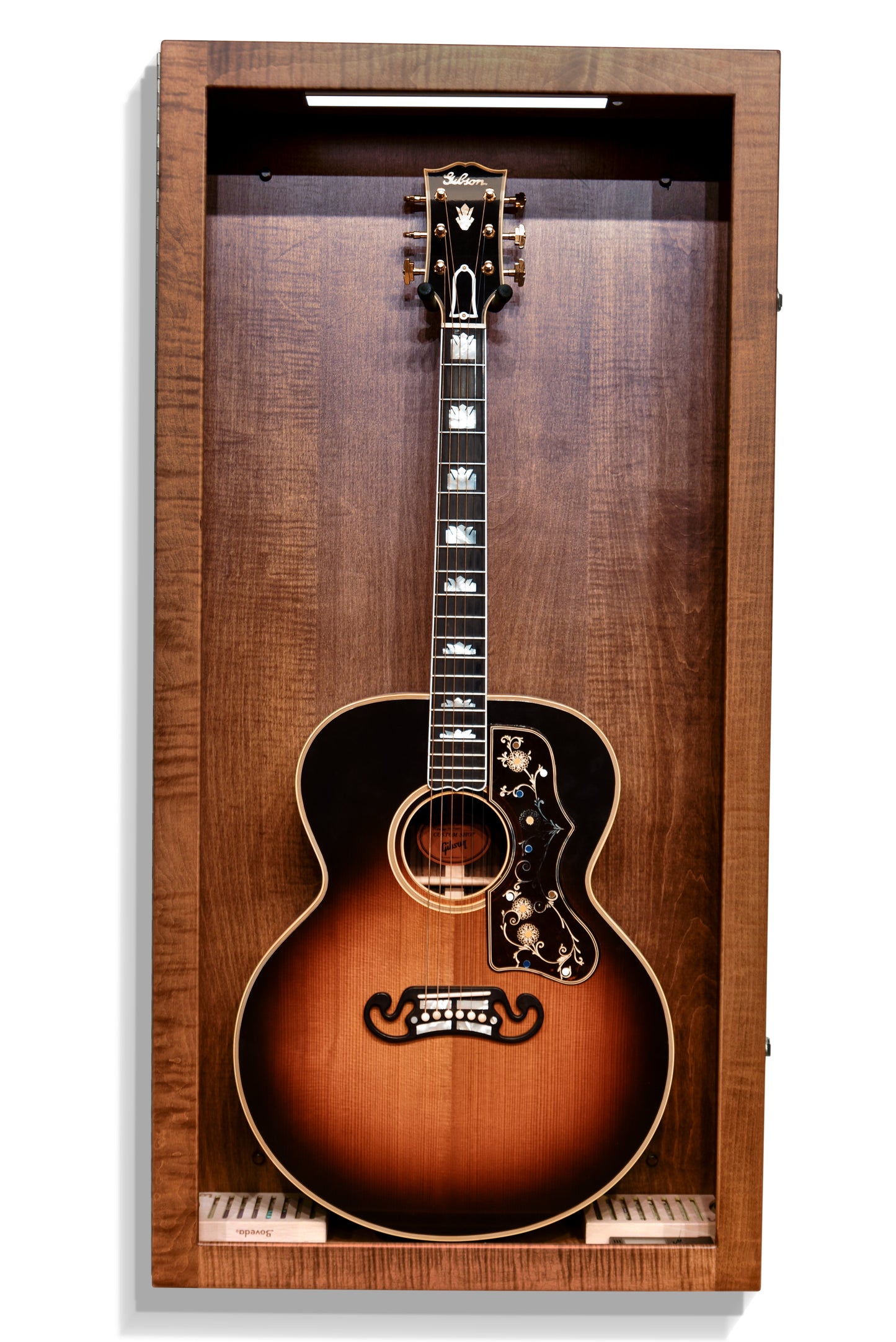 ClimaCase Rectangle Humidor - Flamed Maple with Boston Stain