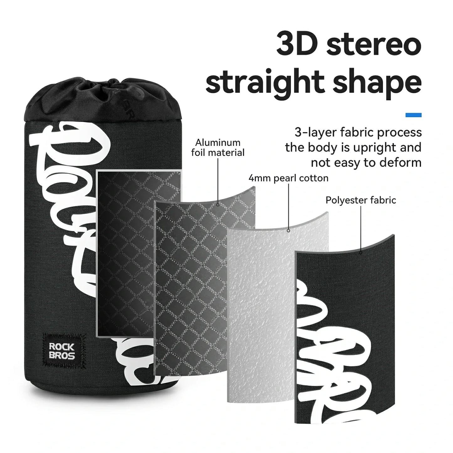 ROCKBROS FlashRide Sketch Bike Water Bottle Bag