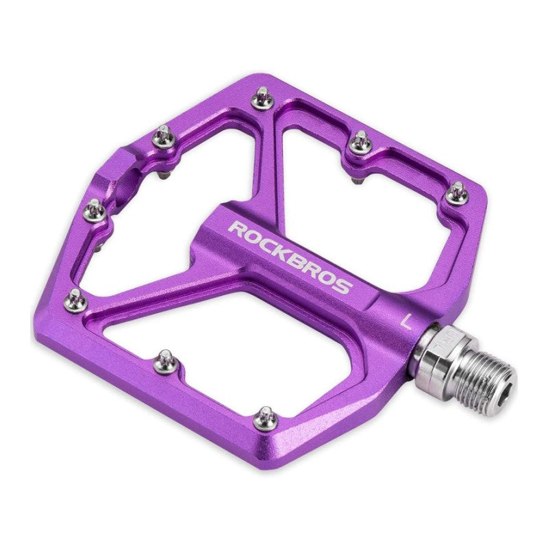 ROCKBROS Bike Pedals Lightweight Aluminum Platform 9/16'' Sealed Bearing