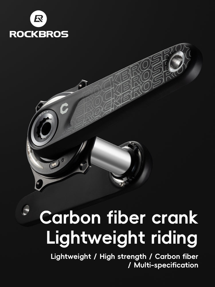 ROCKBROS Carbon Fiber Bike Crankset