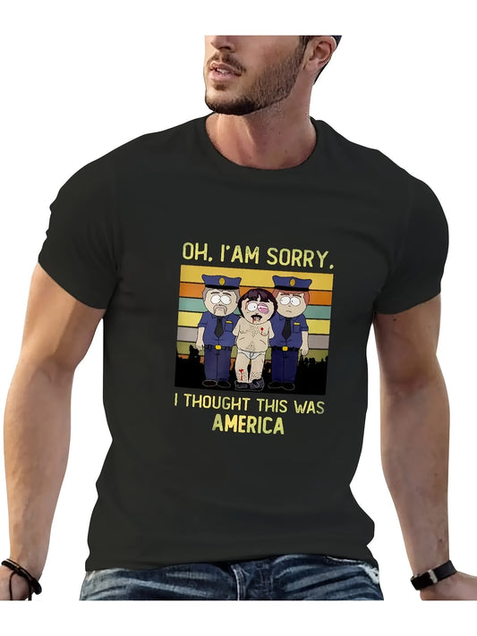 This Was America Vintage Marsh Randy Oh I'm Sorry I Mistook This For America Vinta T-Shirt Randy Marsh Oh Im Sorry I Thought 220g - Premium  from Lizard Vigilante - Just $26.99! Shop now at Lizard Vigilante