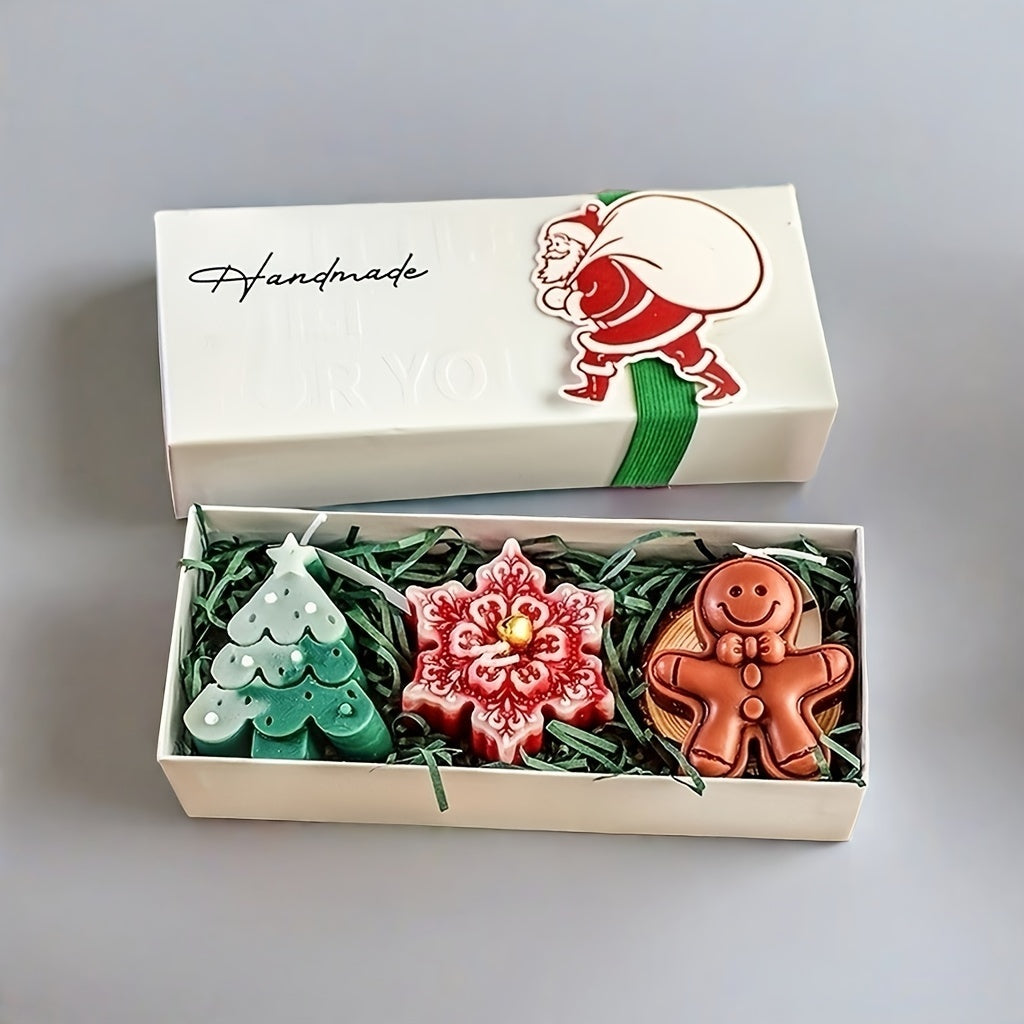 2024 Christmas Scented Candle Gift Set - Soy Wax, Multi-Wick, Perfect for Holiday Decor & Home Ambiance