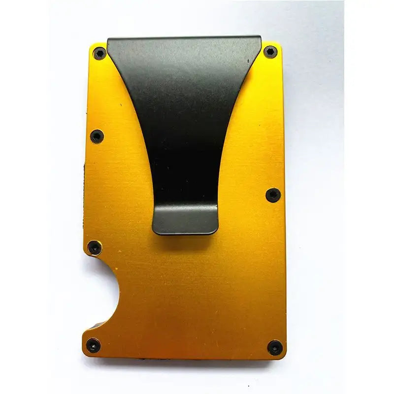 Durable Carbon Fiber Wallet for Men and Women, Aluminum Alloy Card Holder & Money Clip