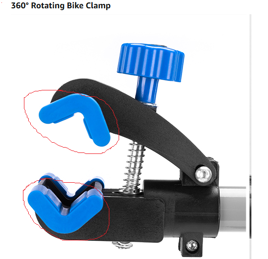 ROCKBROS ABS soft material, anti-skid surface replacement parts (2 pairs)