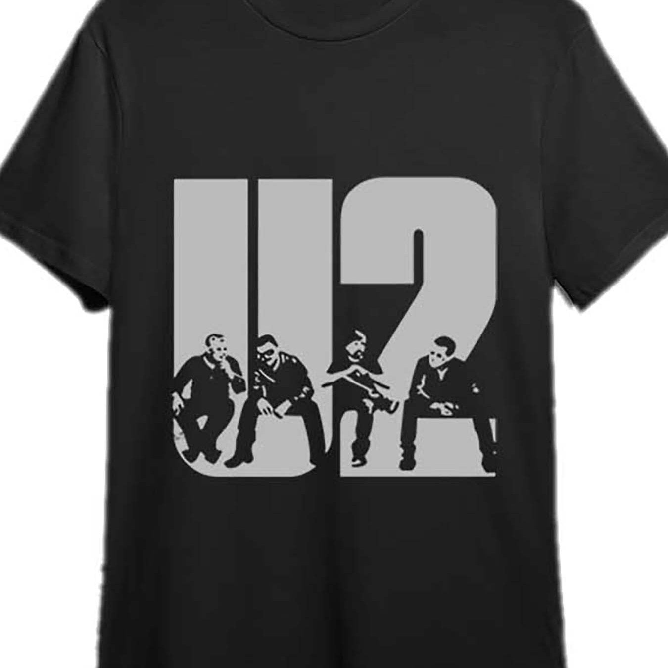 U2 Achtung Baby Retro Rock Band T-Shirt – Perfect Fan Gift - Premium T-Shirt from Lizard Vigilante - Just $26.99! Shop now at Lizard Vigilante